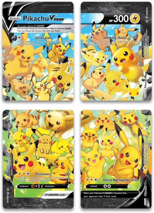 Pikachu V-Union Gift Box - Simplified Chinese